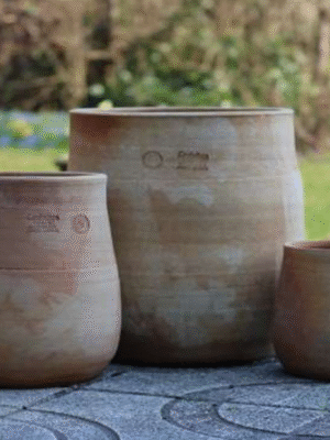 Zacco – Sandfärgad kruka