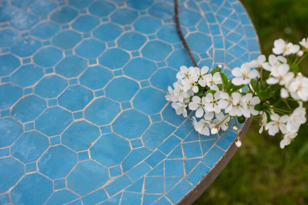 Mosaikbord från Marrakech